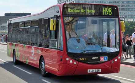 Optare MetroCity EV London United RATP